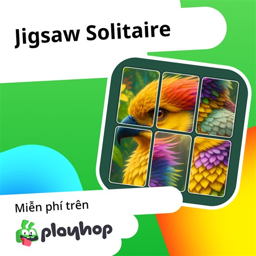 Jigsaw Solitaire: Chơi trực tuyến miễn phí trên Playhop