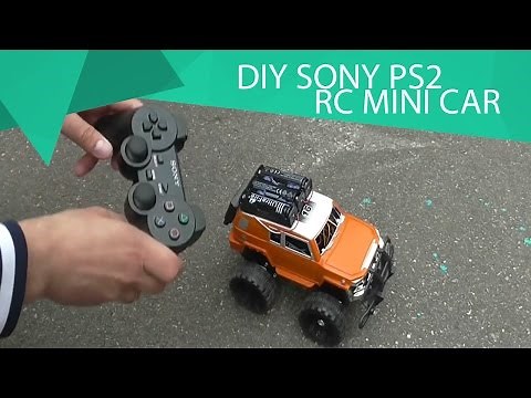 How to make a car with the Sony PS2 joystick remote control