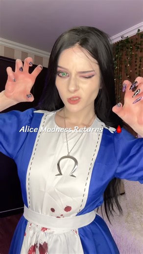 Alice Madness Returns cosplay 🔪🩸 #cosplay #alice #gothic