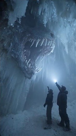 Ice Cave Holds Predator With Feathers and Fangs