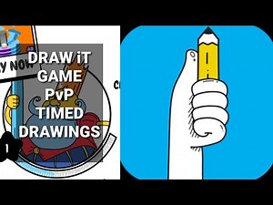 FiRST LOOK, DRAW iT Game TiME Sketches