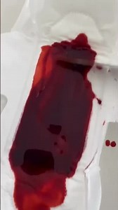 Bloody pad prank on my husband 🤣 ( HE GO OFF ) #shorts