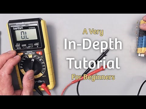 How to Use EverStart Professional Automotive 300 Volt Digital LCD Multimeter, 10709WDI