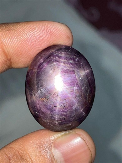 Natural Purple Star Ruby Loose Gemstone – Polished Cabochon Asterism Stone – Rare Star Ruby for Custom Jewelry & Collectors - Etsy