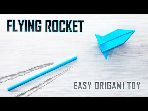 How to Make a FLYING ROCKET in 10 Minutes!