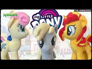 My Little Pony Sunset Shimmer, Derpy & Sweetie Drops Plushes by Symbiote Studios
