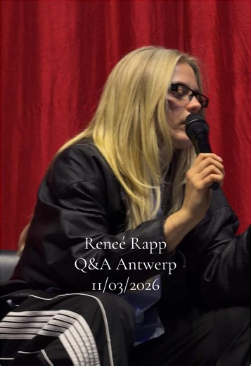 repost, previous one got deleted. @reneé struggling to pronounce my name 🫦#biteme #bitemetour #antwerp #reneerapp #openingnight