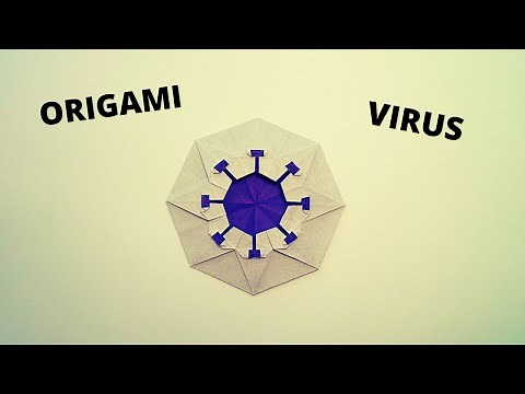 ORIGAMI VIRUS (M handcraft)