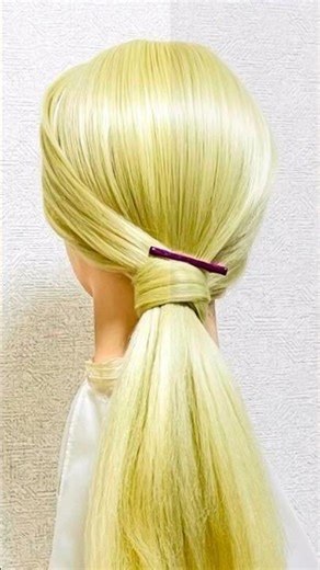 簡単ヘアアレンジ 早技ヘアピンポニー School Hairstyle Hairpin Ponytail #簡単ヘアアレンジ #backtoschool #shorts #short