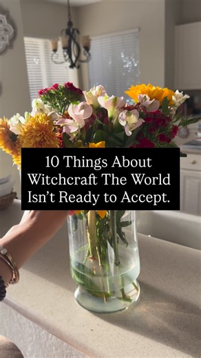 1) It’s a spiritual practice - not a religion. It’s been around longer than any religion. Before there was man made dogma and saviors to be worshipped, there was nature, the sky, Gods and Goddesses, and the power within. 2) There is no devil or Satan in witchcraft practices. Those figures are Christian concepts and have no place or influence in witchcraft. Witchcraft is not 😈 worship. Witches don’t worship anyone. 3) All witchcraft is is the use of your mind, energy, intention, and nature in ho