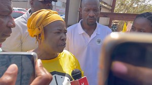 Update after Former President Ian Khama’s appearanceat the Broadhurst Magistrate court this morning. #PowerToEngageYourWorld | Gabz-FM