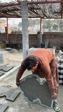 How Arch Design Cement Products Are Made | Concrete Casting Process