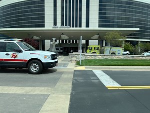 Fire crews responded to Mercy Hospital in Springfield after electrical malfunction in cooling unit