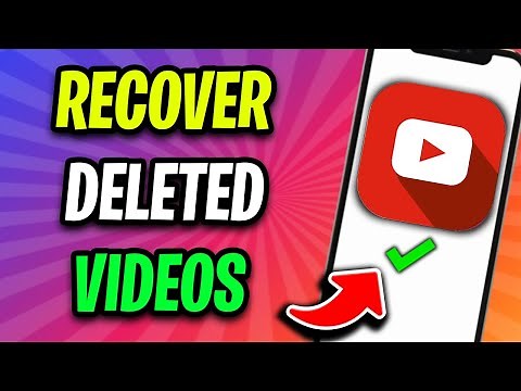 How To Recover Deleted YouTube Videos 2025 UPDATED METHOD