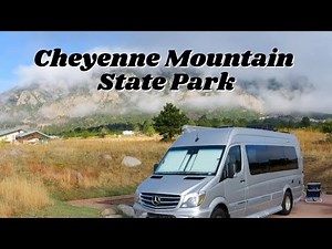 Cheyenne Mountain State Park | Van Camping with 4 Dogs | Campground Facility Tour and Review