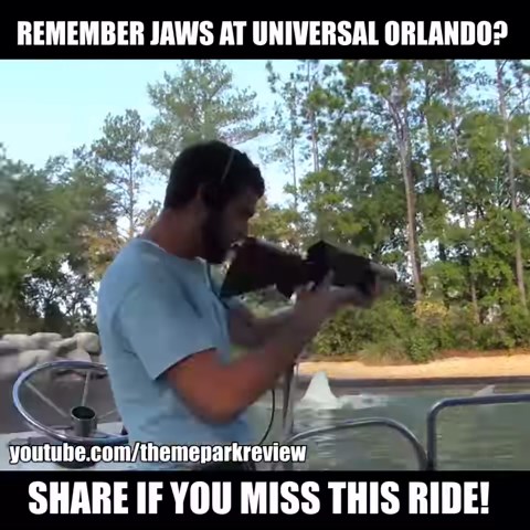 The Jaws Ride - Universal Orlando