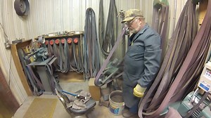 9.3K views · 172 reactions | Here is a video of Gil rough shaping the handle of one of his "50th Anniversary Bowies" | Hibben Knives | Facebook