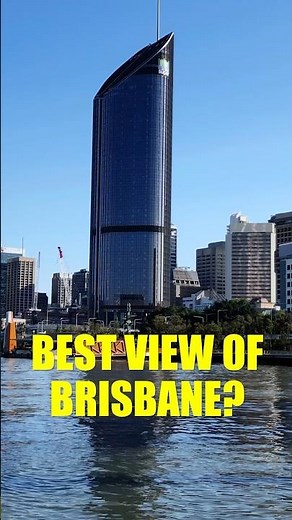 Best Views of Brisbane from a CityCat 🇦🇺 | Brisbane River Ferry Ride #ytshorts