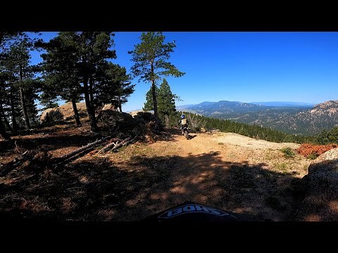 Rampart Range Colorado Trail 677 Noddle Trail - New Route!