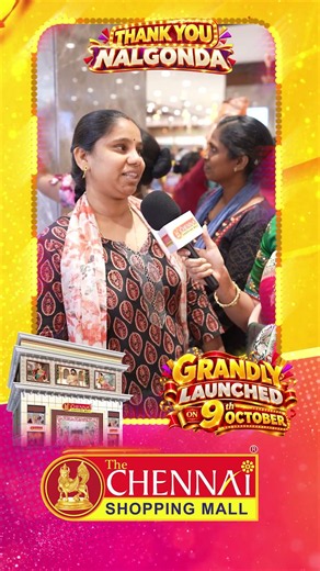 Grand Opening Nalgonda || Chennai Shopping Mall || Chennai Sarees ||
