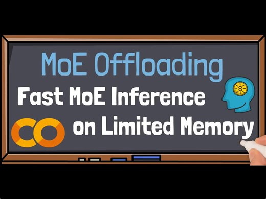 【中文配音】快速推理：支持卸载的混合专家语言模型- AI Papers Academy