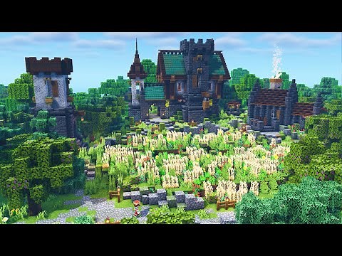 Let's Build a Minecraft Medieval Base [World Download]