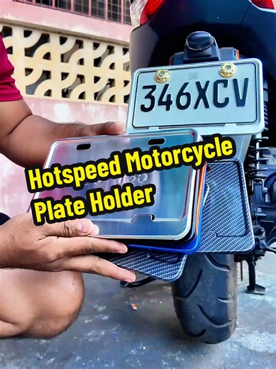 Universal Aluminum License Plate Frame for Motorcycles