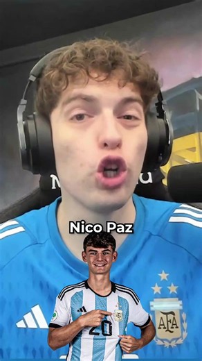 Nico Paz: jugador distinto de la selección Argentina