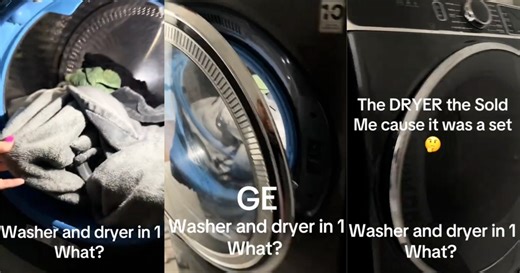 She Had A Washer For Six Years And Didn’t Realize That It Could Also Dry Her Clothes