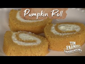 PUMPKIN ROLL | Rolled Dessert with Cream Cheese Filling