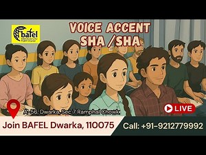 Voice Accent Training | Sha / Sha Pronunciation Tips | Bafel Live
