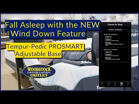 How to use the Wind Down™Program on the TEMPUR-Ergo ProSmart Adjustable Base