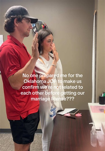 Oklahoma JOP Asked If We Were Related Before Marriage License