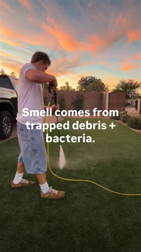 Gilbert Turf Cleaning | HERE’S HOW 👇 Most turf looks “fine” from a distance… but the smell? The stiffness? The way it feels under your kids’ feet? That’s the part... | Instagram