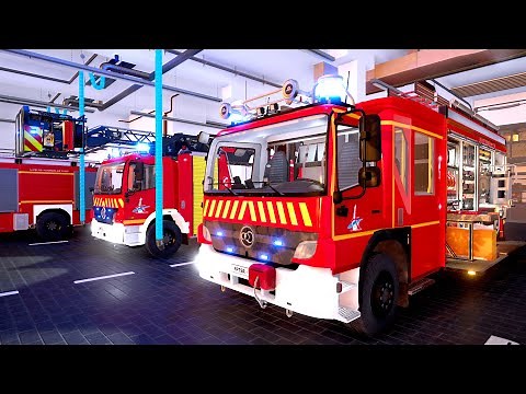 Emergency Call 112 - Paris Fire Brigade Responding!