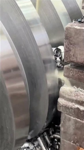 Precision Shaft Machining In Action | Heavy Industry Manufacturing