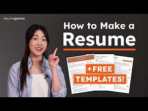 How to Make a Resume | Step-by-Step Guide (+ FREE Resume Templates)