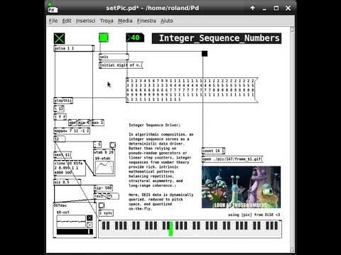 Turning Number Theory into Music: OEIS Integer Sequences in Pure Data