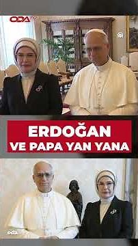 Erdoğan's wife Emine Erdoğan held a historic meeting in the Vatican