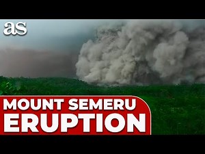 STUNNING TIMELAPSE of Indonesia's SEMERU VOLCANO ERUPTING