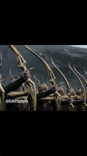 The Sky of Fire | The Last Alliance ⚔️🔥 ​The shadows darken the horizon. As the enemy unleashes a massive swarm of flying beasts and orc riders from the dark fortress, the High Elves stand tall. Watch the flawless coordination as thousands of flaming arrows pierce the stormy sky, raining down destruction upon the advancing horde. A battlefield where the skies are as deadly as the ground. ​Original lore and cinematic animation created for the EditHistoria universe. ​💬 Can an army hold the groun