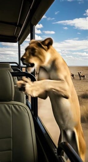 Can the hyenas successfully hunt the lioness in a daring nighttime chase