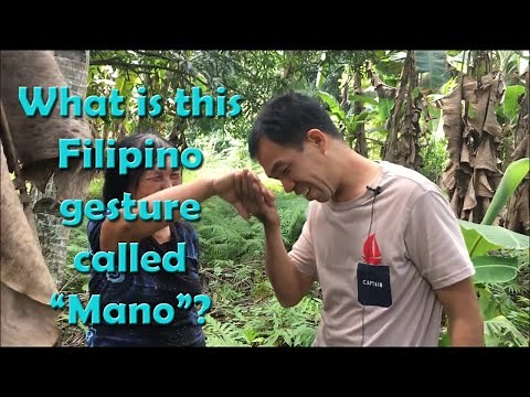Cebu Tours - MANO or BLESS, a beautiful Filipino gesture and tradition