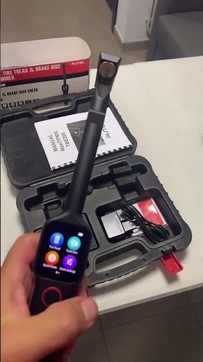 Autel TBE200 Laser Tire Tread Depth & Brake Disc Examiner #shorts