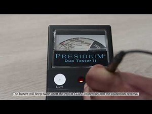 Presidium Duo Tester II (PDT II) - Calibration