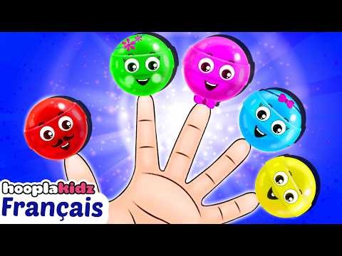🍭La Famille Des Doigts Sucettes | Chansons pour Enfants | Hooplakidz Français
