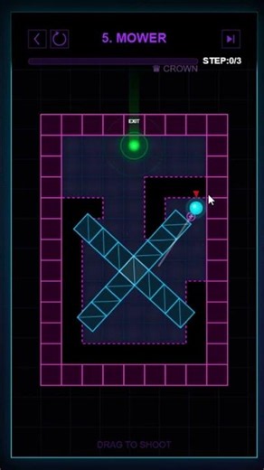 Pulse Ball - Level 5 - Mower (Master Mode) #pulseball #crazygames #games
