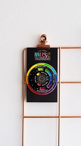Color Wheel Enamel Pin© Black/gold ORIGINAL, Moving Jewelry Accessory, Creative Artist, Interactive Pin, Art Gifts, Backpack Pins - Etsy UK