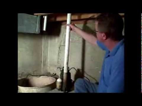 How to Change a Sump Pump - Replace Check Valve