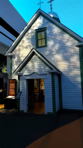 St. Onuphrius Ukrainian Catholic Church, the largest artifact in the Museum’s Canadian History Hall, is a consecrated, living church that reflects the living faith traditions of the greater Ukrainian community in Canada. Since the church’s move from Barich (near Smoky Lake, Alberta) to the Museum in 1996, the local Ukrainian community has held numerous services and ceremonies in the church. The Feast of Theophany, which will be celebrated today, is a particularly important annual event that also